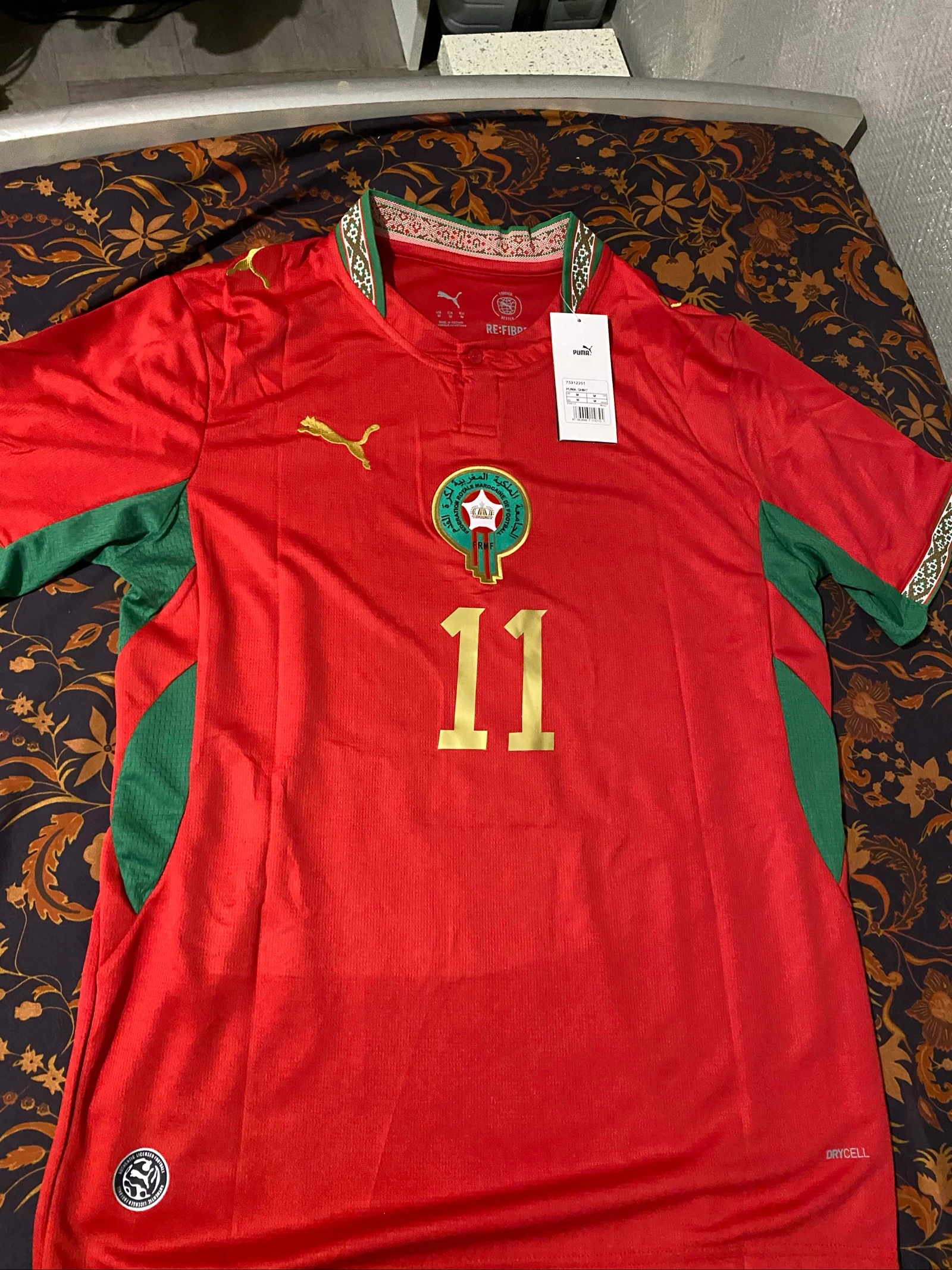 Maillot puma Maroc Saibari 2026